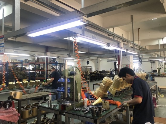 永坤減速機員工一角展示